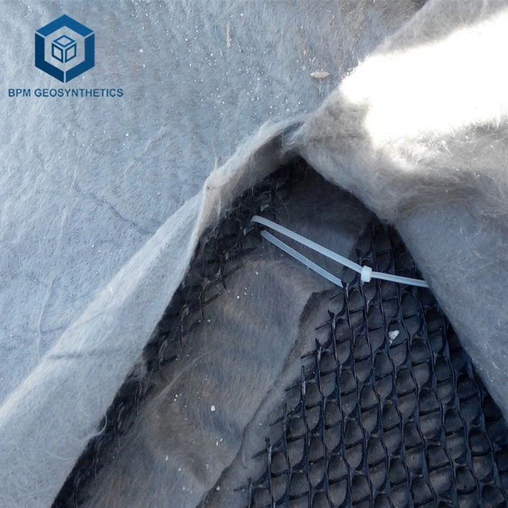Drainage Geocomposite Made By A Three-dimensional